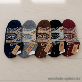 n5-0282 Следы женские махровые, 37-41, 1 пачка (12 пар)