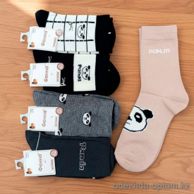 n5-0312 Носки женские махровые, 37-41, 1 пачка (10 пар)