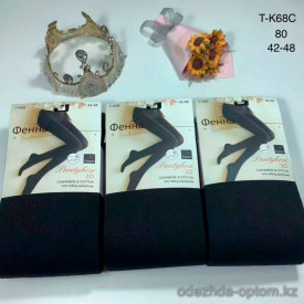 n5-T-K68C Колготки женские с начесом, 42-48, 1 пачка (6 шт) n5-T-K68C Колготки женские с начесом, 42-48, 1 пачка (6 шт)