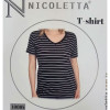 b4-10085 Nicoletta Майка женская, XL-3XL, 1 пачка (6 шт)