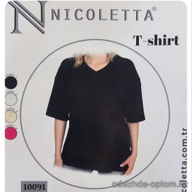 b4-10091 Nicoletta Майка женская, M-XL, 1 пачка (3 шт)