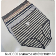 b4-110600 Nicoletta Комплект женских трусиков пятерка, большие размеры, 1 пачка (5 шт)
