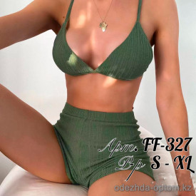 z2-FF-327 Купальник женский раздельный, S-XL, 1 пачка (4 шт)