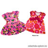 d1-san-2 Платье детское в цветочек, 1-5 лет, х/б, 1 пачка (5 шт)