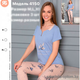 d7-4150 Rubina Комплект женской домашней одежды, М-XL, 1 пачка (3 шт)