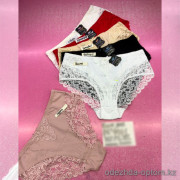 b6-9761 Coeur Joie Трусики женские высокие, L-3XL, стрейч, 1 пачка (6 шт)