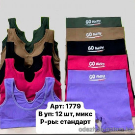 b6-1779 Комплект спортивного белья, лапша (микро-фибра), стандарт, 1 пачка (12 шт)