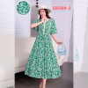 w30-5808-2 Платье женское с цветочным принтом, стандарт, штапель, 1 шт