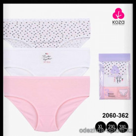 b5-2060-362 Koza Underwear Трусики женские: комплект тройка, 1 пачка (3 шт) b5-2060-362 Koza Underwear Трусики женские: комплект тройка, 1 пачка (3 шт)