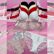 b6-K0920 Miss Wicasa Комплект кружевного нижнего белья: бюстгальтер на среднем поролоне и трусики, чашка C, 1 пачка (3 шт)