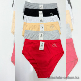 b8-9190 Трусики высокие для полных дам, 2XL-4XL, 1 пачка (12 шт)