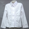 d10-1602 Школьная блузка для девочки, длинный рукав, 32-40, 1 пачка (5 шт)