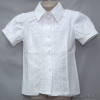 d10-1609 Школьная блузка для девочки, короткий рукав, 32-40, 1 пачка (5 шт)