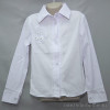 d10-1612 Школьная блузка для девочки, длинный рукав, 32-40, 1 пачка (5 шт)