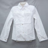 d10-1614 Школьная блузка для девочки, длинный рукав, 32-40, 1 пачка (5 шт)