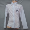 d10-1618 Школьная блузка для девочки, длинный рукав, 32-40, 1 пачка (5 шт)