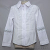 d10-1645 Школьная блузка для девочки, длинный рукав, 32-40, 1 пачка (5 шт)