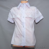 d10-1666 Школьная блузка для девочки, короткий рукав, 32-40, 1 пачка (5 шт)