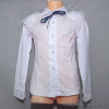 d10-1673 Школьная блузка для девочки, длинный рукав, 32-40, 1 пачка (5 шт)