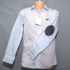 d10-1708 Школьная рубашка для мальчика, длинный рукав, 30-37, 1 пачка (10 шт)