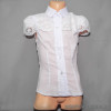 d10-2236 Школьная блузка для девочки, короткий рукав, 32-40, 1 пачка (5 шт)