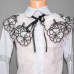 d10-2253 Школьная блузка для девочки, длинный рукав, 32-40, 1 пачка (5 шт)