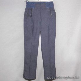 d10-2282 Школьные брюки для девочки, 32-40, 1 пачка (5 шт)